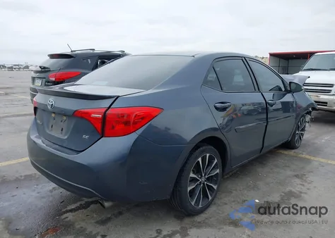 2017 Toyota Corolla Se из США, поврежденный, VIN 5YFBURHE8HP611574